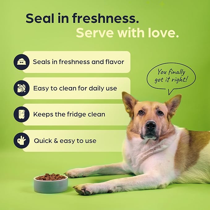 The Original Dog Food Loaf Storage Container