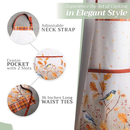 Maison d' Hermine 100% Cotton Apron