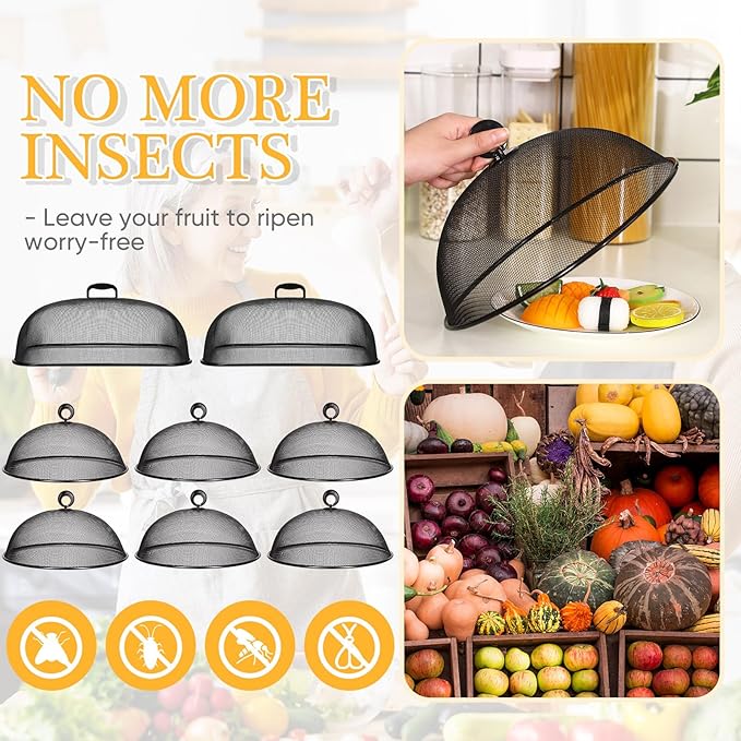 Hicarer Metal Mesh Screen Food Cover