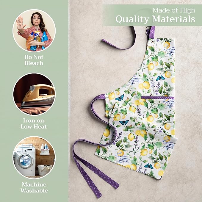 Maison d' Hermine 100% Cotton Apron