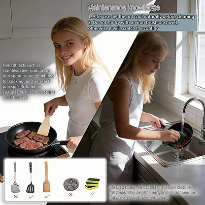 4.7 Inch Mini Skillet, Non-Stick Egg Pan