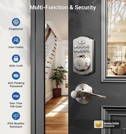 Veise Fingerprint Door Lock