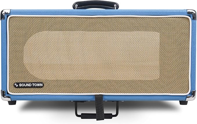 Sound Town Vintage 4U Amp Rack Case, 12.5" Depth