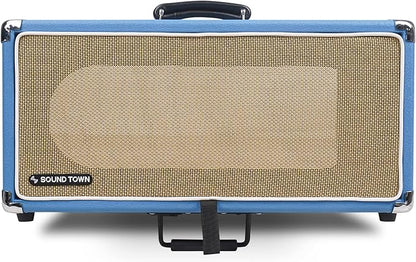Sound Town Vintage 4U Amp Rack Case, 12.5" Depth