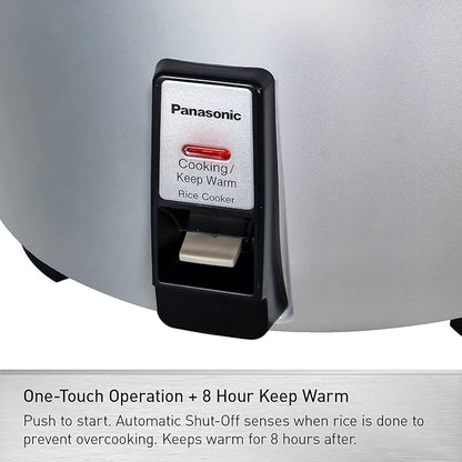 Panasonic Commercial Electric Rice Cooker, 120V Large Capacity 46-Cup, 23-Cup