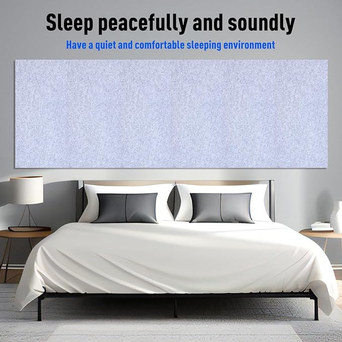 12 Pack Large Acoustic Panels