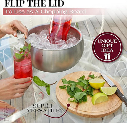 Gusto Nostro 4.1L Insulated Ice Bucket