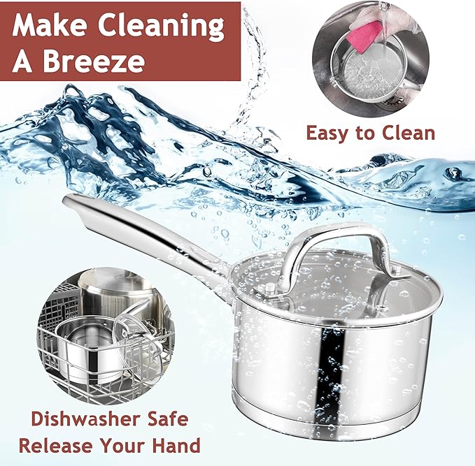 E-far Stainless Steel Saucepan