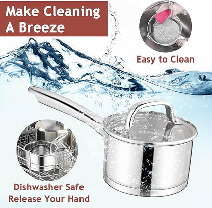 E-far Stainless Steel Saucepan