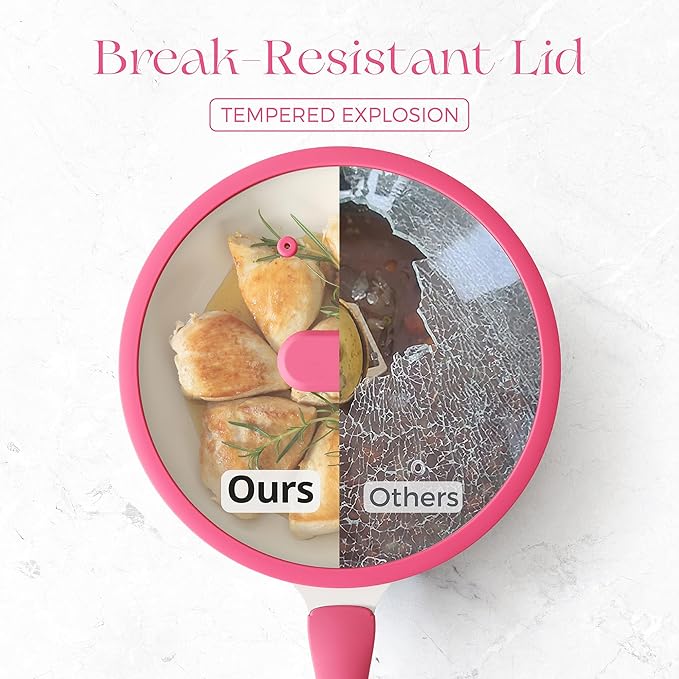 PRICUSIS Nonstick Ceramic Frying Pan