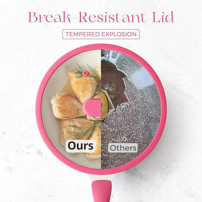 PRICUSIS Nonstick Ceramic Frying Pan