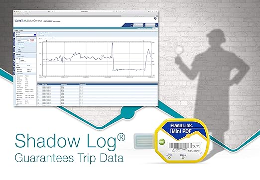 Deltatrak 85 Days USB Temperature Data Logger Recorder in-Transit Trip Single