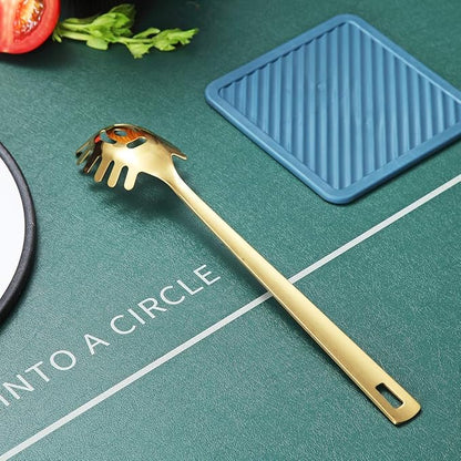 Gold Spaghetti Spoon, Berglander Pasta Server