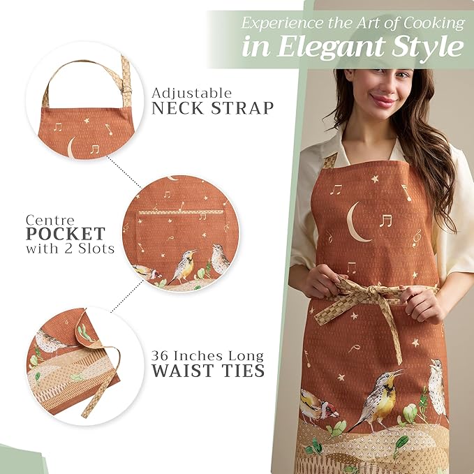 Maison d' Hermine 100% Cotton Apron