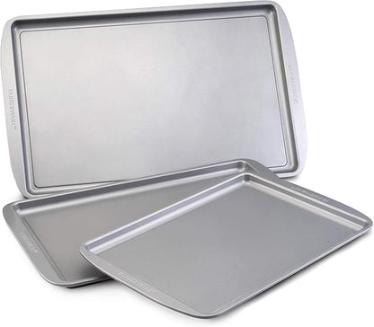 Farberware Nonstick Bakeware 3-Piece Cookie Pan Set