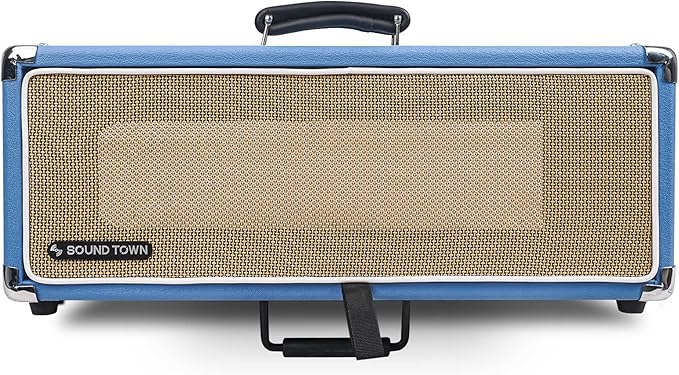 Sound Town Vintage 3U Amp Rack Case, 12.5" Depth