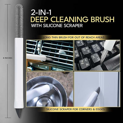 Small Cleaning Brush Set 3pcs—Crevice Brushes
