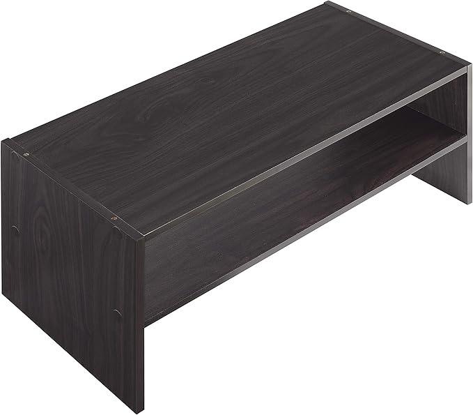 Whitmor Wood Stackable 2-Shelf Shoe Rack, 24 INCH