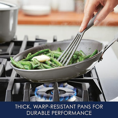 Rachael Ray Cook + Create Nonstick Frying Pan/Skillet, 10 Inch