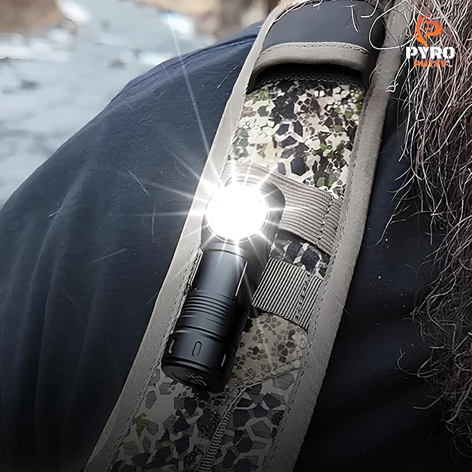 Phone Skope 3oz. Waterproof LED Headlamp with Red Light, Hands Free Torch for Hunting, Camping, or Backpacking, Rechargeable Battery, 2000 Lumen Output