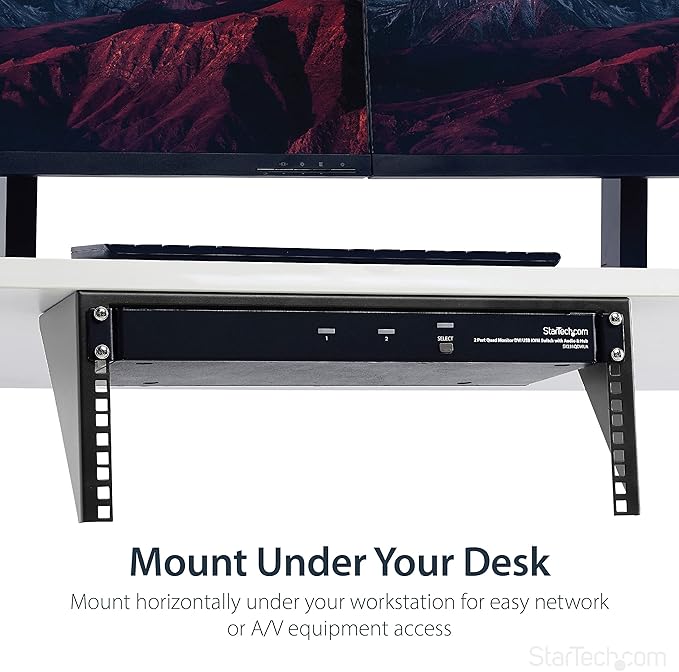 StarTech.com 4U Wall Mount Patch Panel Bracket
