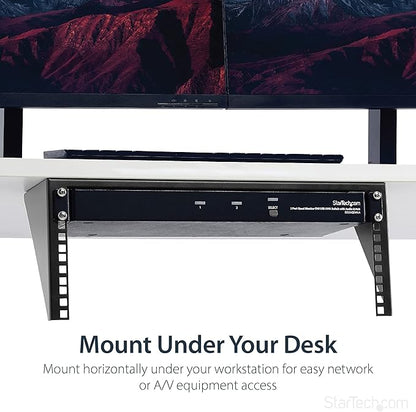 StarTech.com 4U Wall Mount Patch Panel Bracket