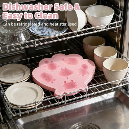 Fu Store Ice Cube Tray Shell Silicone Ice Cube Trays