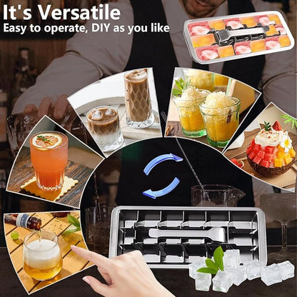 Stainless Steel Ice Cube Trays, Metal Ice Cube Trays