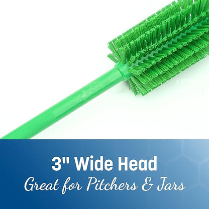 SPARTA Scrub Brush Bottle Brush, Dishwasher Safe Brush