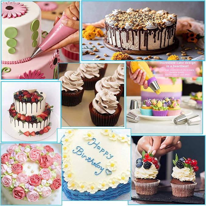 Makmeng Cake Decorating Tools Supplies Kit