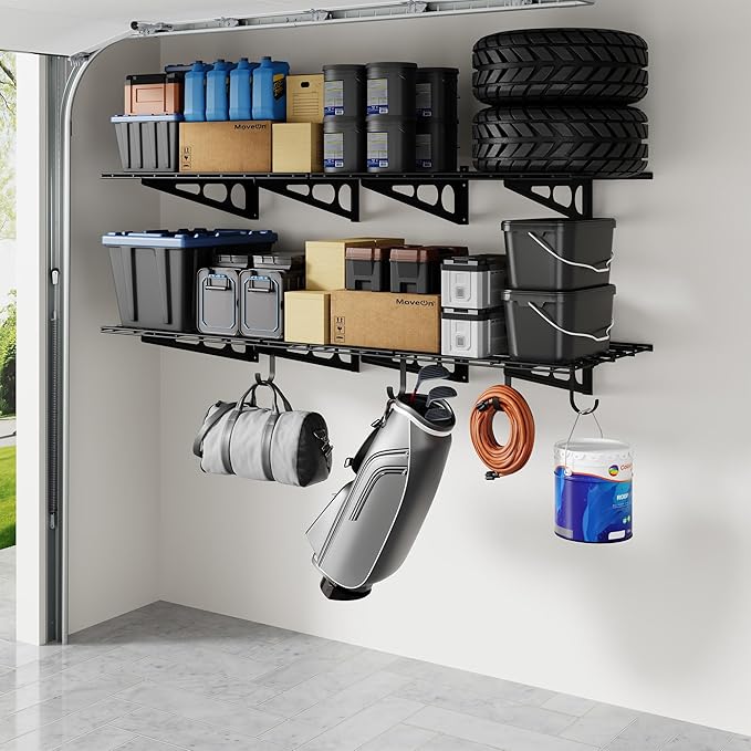FLEXIMOUNTS 2-Pack 2x6ft Garage Shelving