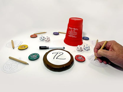Full of Bull! Hilariously Fun Dice Bluffing & Mental Math Game to Help Master STEM Multiplication & Addition Skills, algebraic Thinking, Social IQ, Persuasion & intuitive Reasoning.