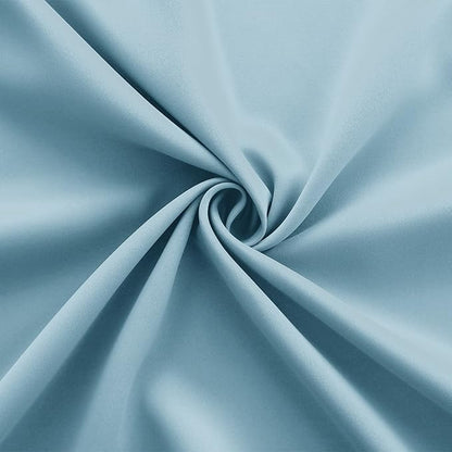 KOUFALL Light Blue Blackout Curtains 90 Inches Long