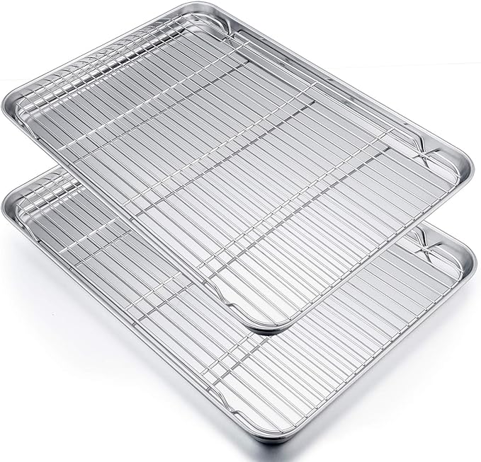 P&P CHEF 19.6 Inch Stainless Steel Baking Sheet