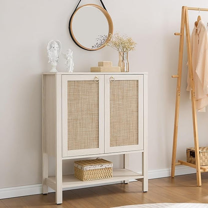 SICOTAS Rattan Shoe Cabinet
