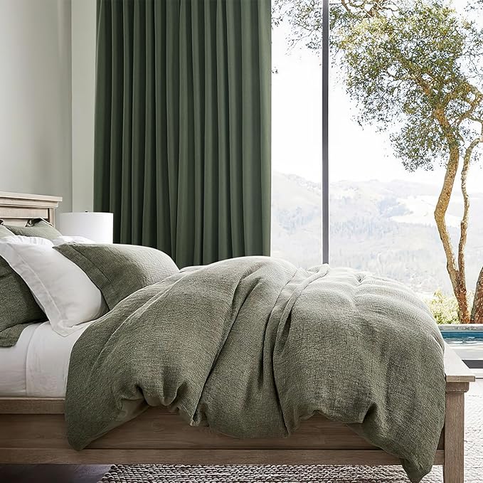 Dark Green Curtains 84 Inches Long
