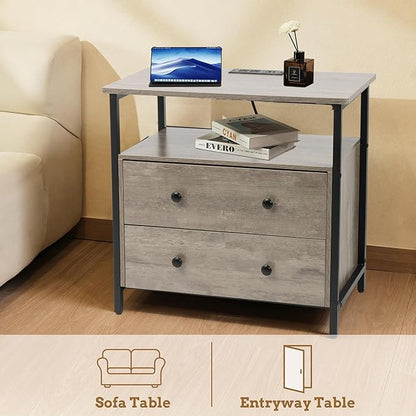 Edbuosy 27 inch Wide Night Stand
