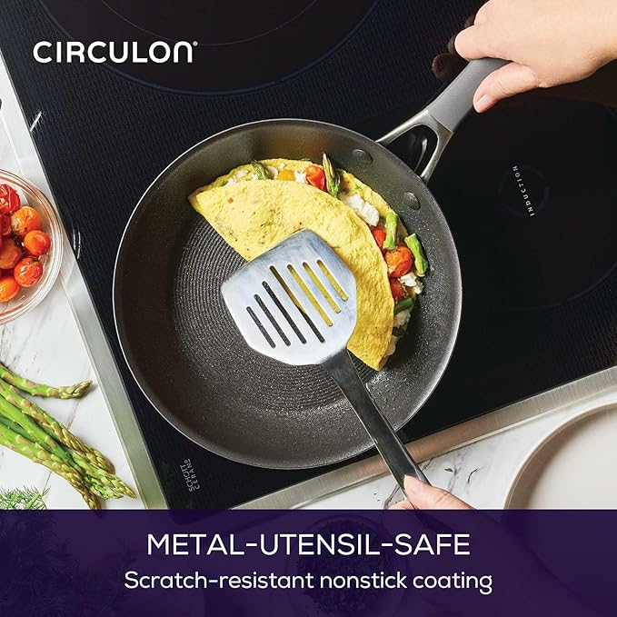 Circulon A1 Series with ScratchDefense Nonstick Induction Pots and Pans