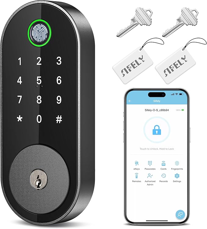 Fingerprint Smart Deadbolt