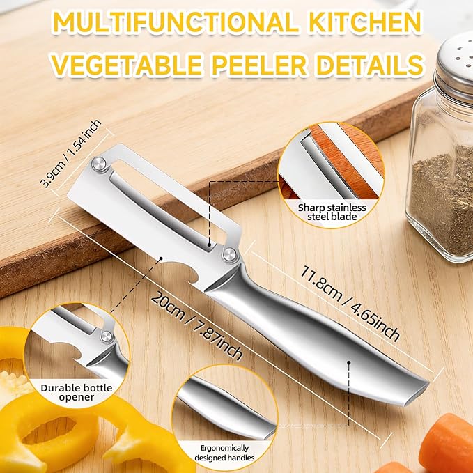 2-in-1 Multifunctional Vegetable Peeler