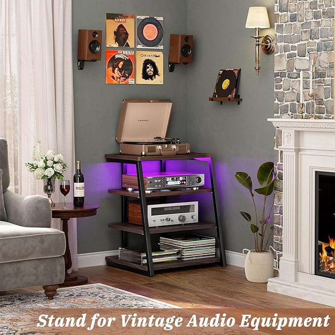 Armocity 4-Tier AV Media Stand