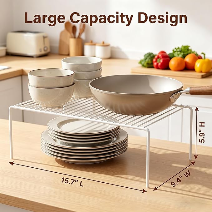 iPEGTOP Kitchen Cabinet Storage Shelf Rack