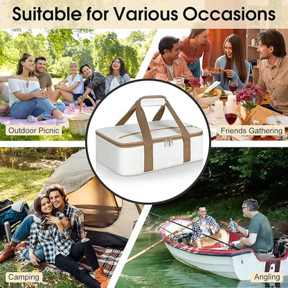Insulated Casserole Carrier, Portable Casserole Carrier