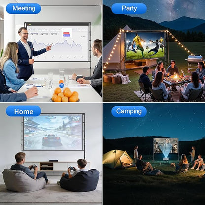 100-Inch Portable Projector Screen