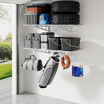 LEXIMOUNTS 2-Pack 2x4ft Garage Shelving