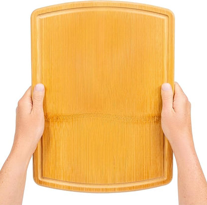 Bamboo Cutting Board – 15 Inch Wood Cutting Boards