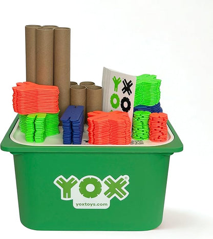 YOX Megabuilder Building Kit | Creative STEM Construction Toys | Made in USA | Bulk Building Set for Kids Ages 4-10
