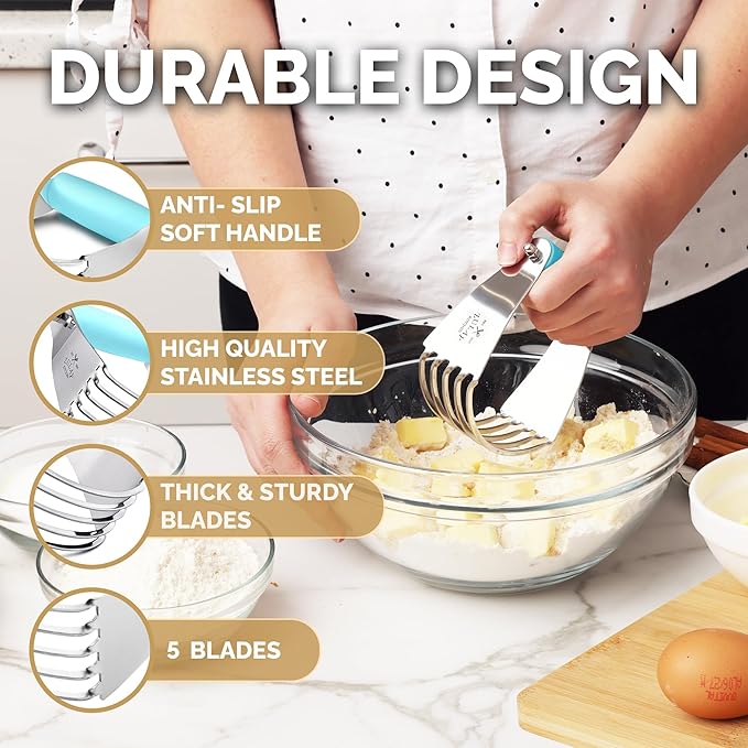 Zulay Kitchen Dough Blender