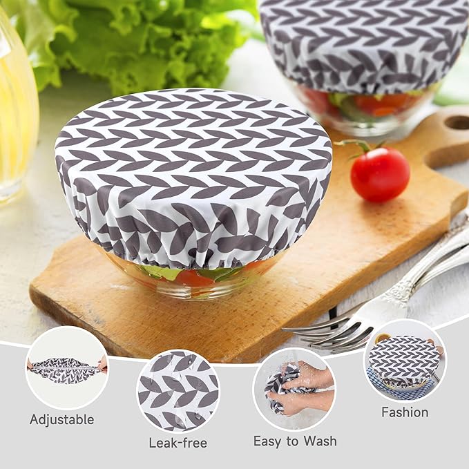 wegreeco Elastic Reusable Bowl Covers