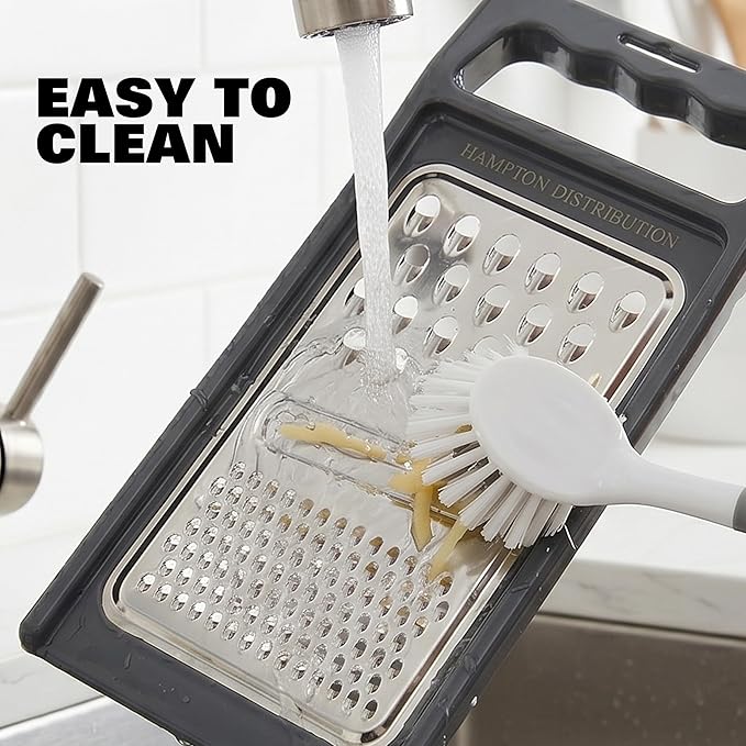 Cheese Grater with Handle, Stainless Steel, Cheese Shredder, Fruit and